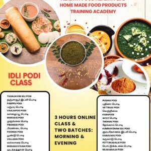 Idly Podi Class